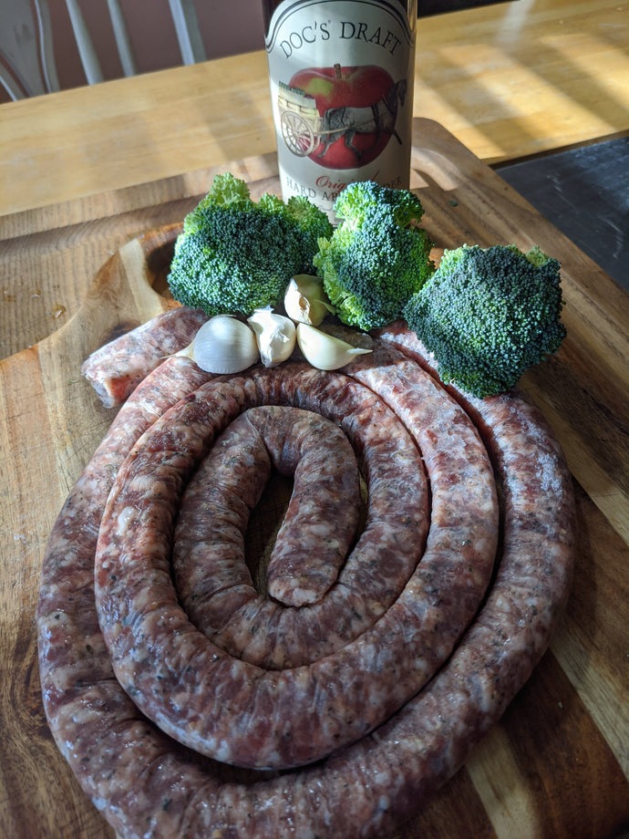 Brian Cooks it - Sausage and Broccoli