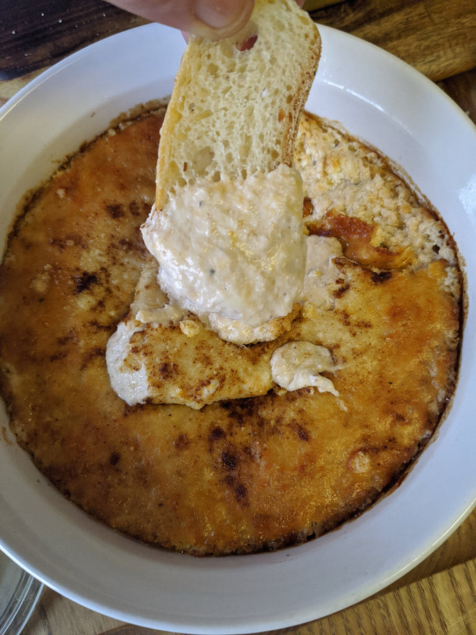 Brian Cooks it - Hot cheesy crab dip