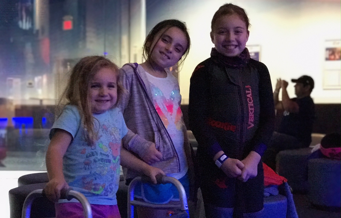 Indoor Skydiving - Tunnel Kids, a family that flies together stays together