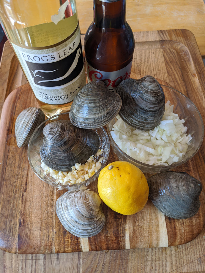 Covid Cooking with Brian - Clams