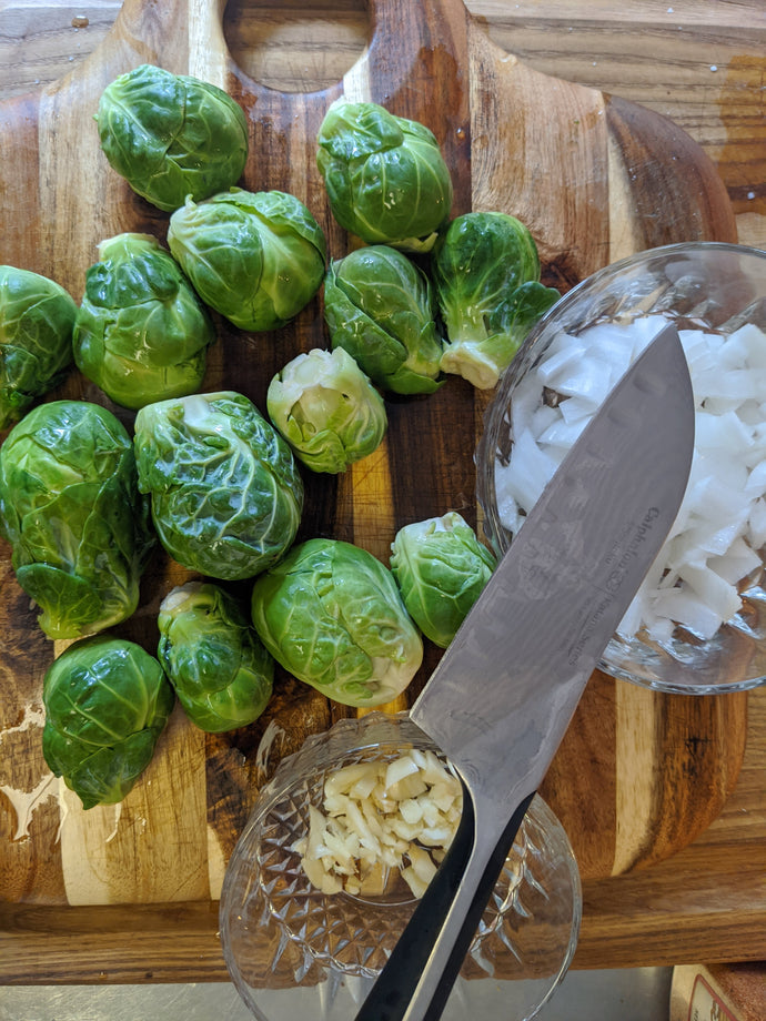 Brian Cooks it - Brussel Sprouts