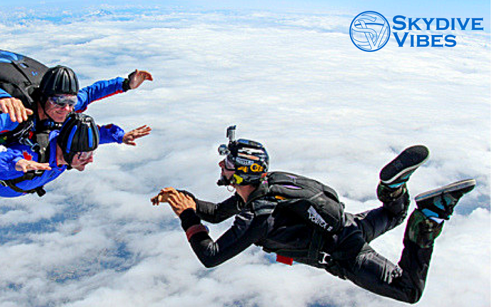 Skydiving safety - Jumping with a skydiving camera helmet