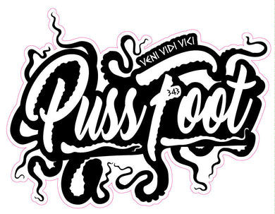 Pussfoot Tentacle sticker